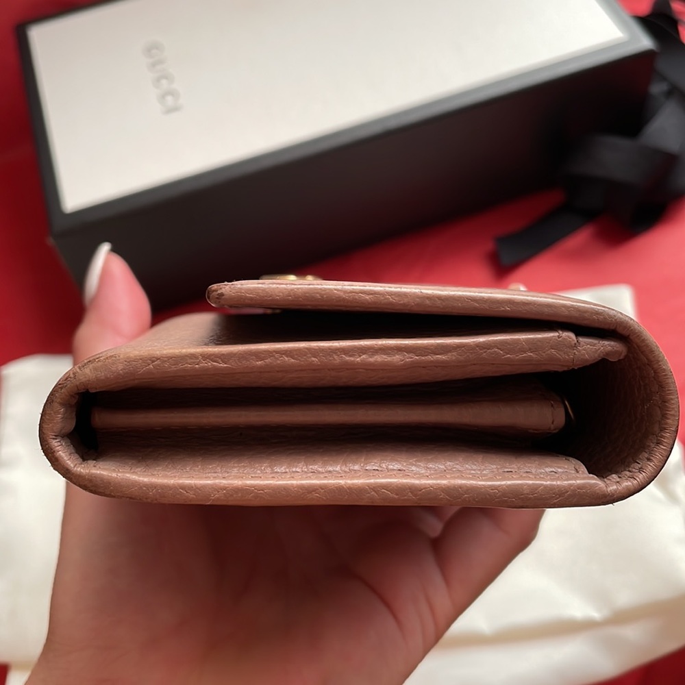 💥Gucci GG Marmont Continental Long Leather Wallet💥 - Picture 7 of 17